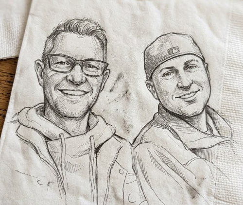 Ted Copil and Dominic Ohlrogge, founders of Cleveland Extended Stays — furnished extended stay housing near Cleveland Clinic, University Hospitals, and MetroHealth